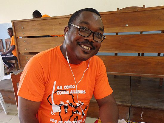 AGIAMONDO-Fachkraft Mahoudagba Christophe Adjassoho ist Kommunikationsexperte