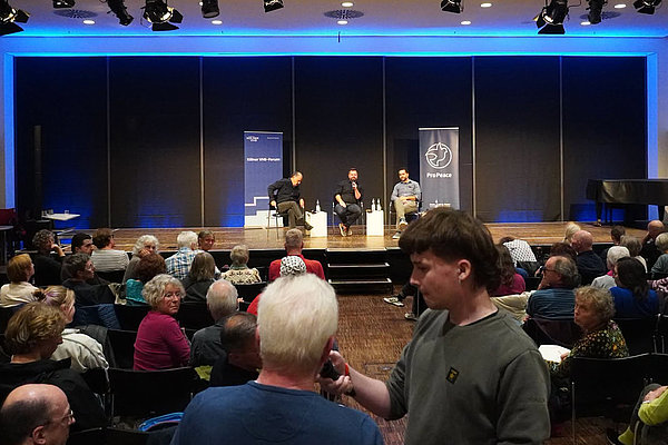 Saal der Volkshochschule in Köln