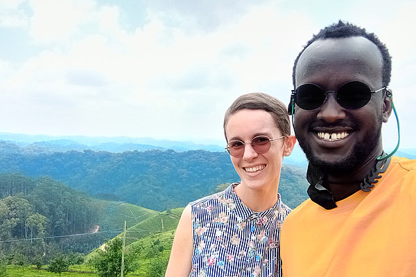Ruth Ndashimye und ihr Mann wohnen in Huye, das ist im Süden Ruandas, und in Rusizi an der Grenze zur DR Kongo.